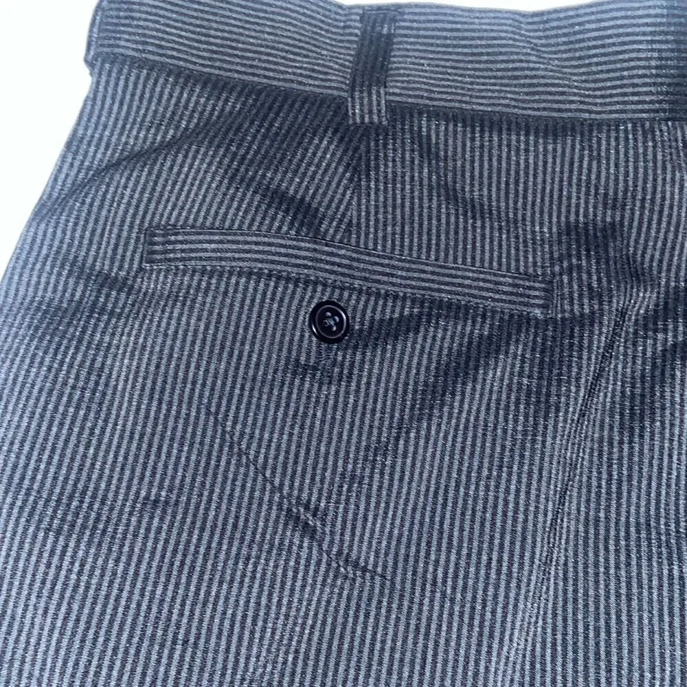 Men’s Snake Eyes Stripped Golf shorts All Black Size 38